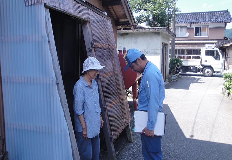 地域に根ざした企業ならではのきめ細やかなサービス